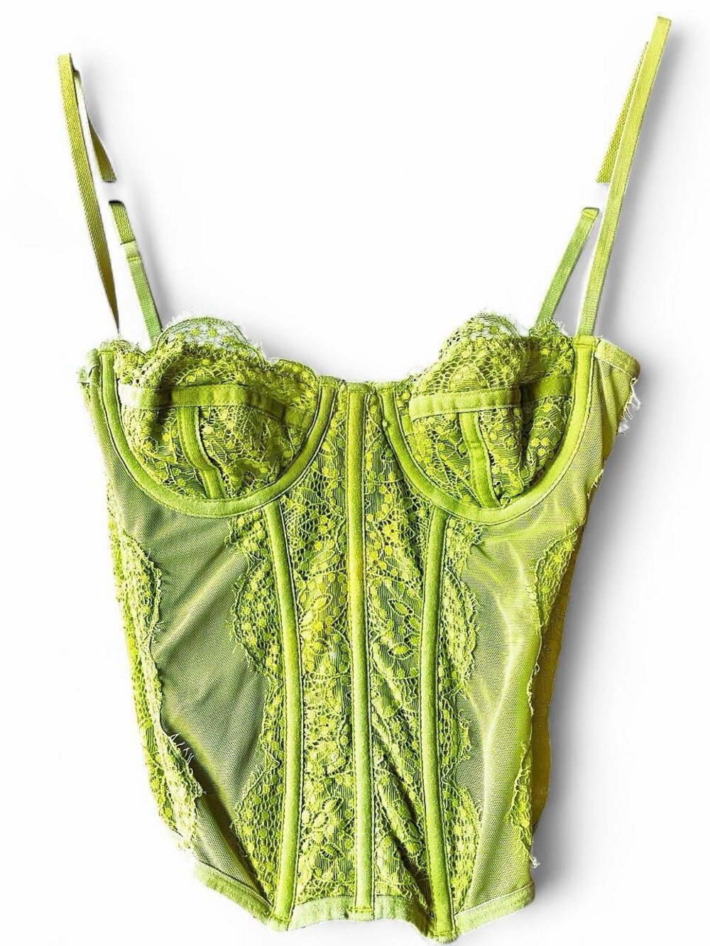 Urban Outfitters  Green Lace corset
